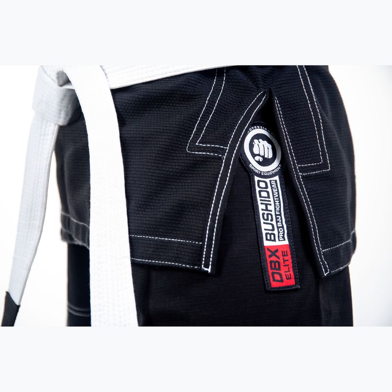 Bushido Gi Elite BJJ Trainingskimono + Gürtel schwarz DBX-BJJ-2-A2 13