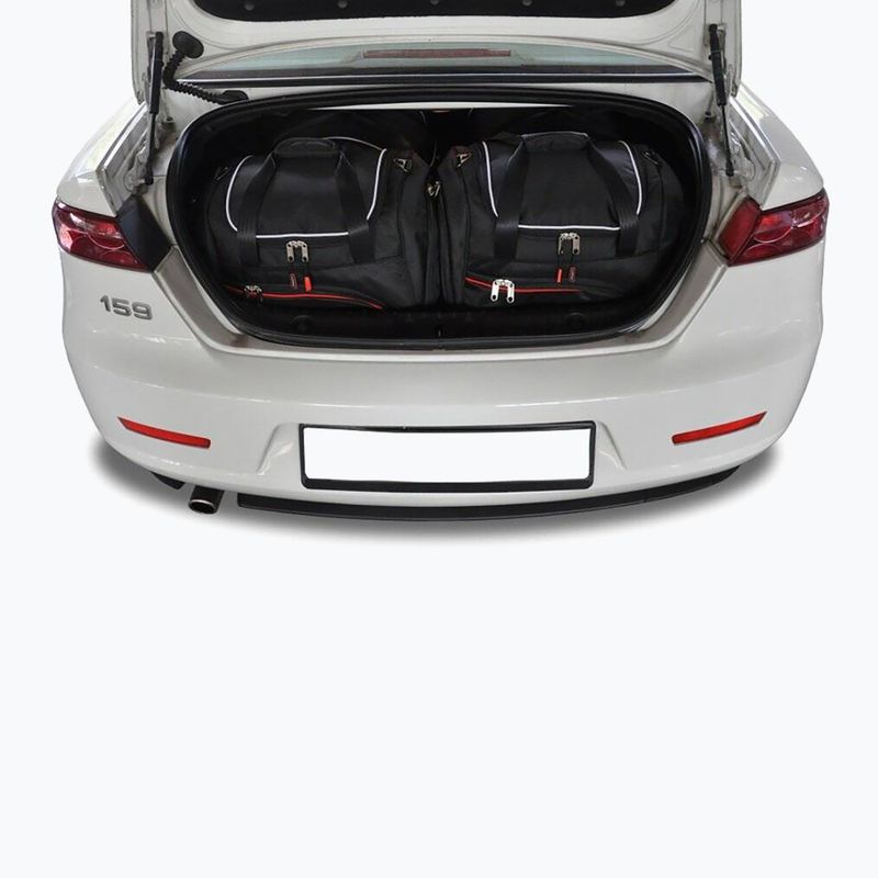 Gepäckträgertaschen-Set KJUST Alfa Romeo 159 Limousine 2005-2011 4 Stk. Schwarz 16