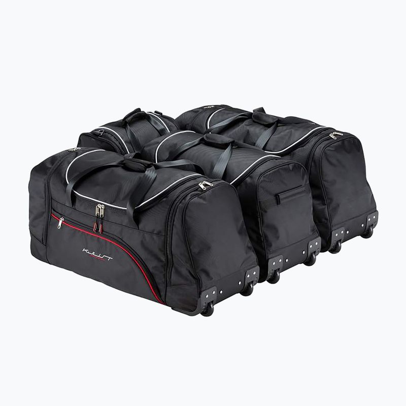 Gepäckträgertaschen-Set Audi A3 Limousine 2013-2020 4 Stk black 2