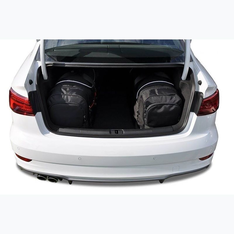 Gepäckträgertaschen-Set Audi A3 Limousine 2013-2020 4 Stk black 19