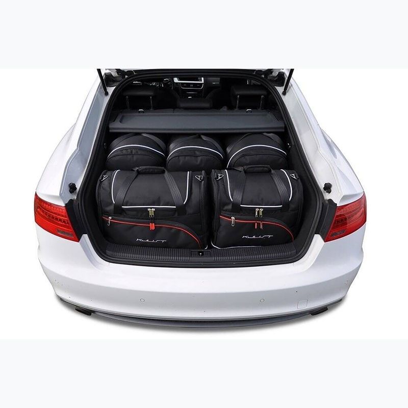 Gepäckträgertaschen-Set KJUST Audi A5 Sportback 2009-2016 5 Stk black 15