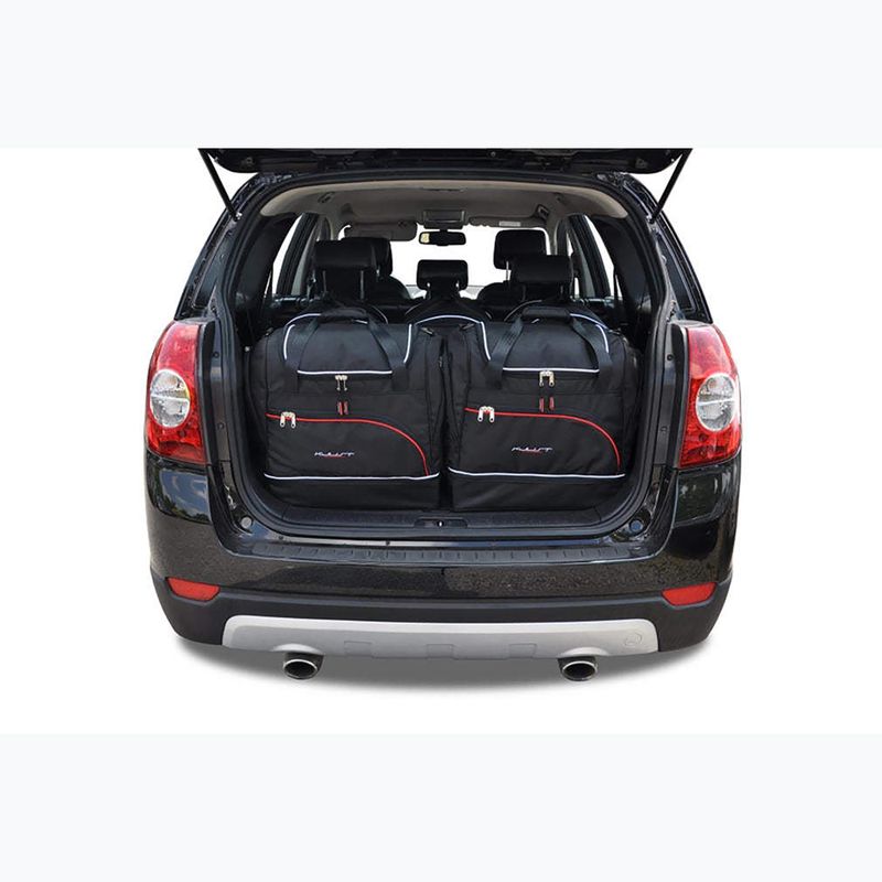 Gepäckträgertaschen-Set KJUST Chevrolet Captiva 2006-2010 5 Stk black 14