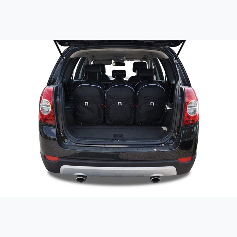 Gepäckträgertaschen-Set KJUST Chevrolet Captiva 2006-2010 5 Stk black 15