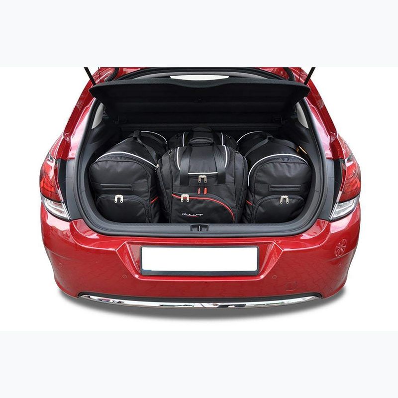 Gepäckträgertaschen-Set KJUST Citroen C4 Hatchback 2010-2017 4 Stk black 13
