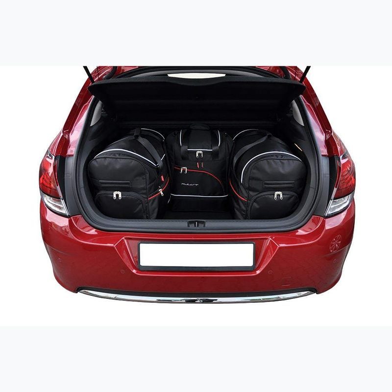Gepäckträgertaschen-Set KJUST Citroen C4 Hatchback 2010-2017 4 Stk black 14