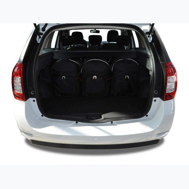 Gepäckträgertaschen-Set KJUST Dacia Logan MCV 2013-2020 5 Stk black 17