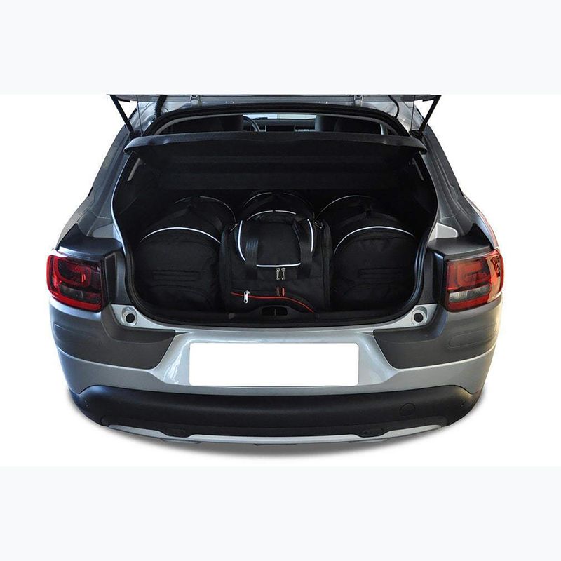 Gepäckträgertaschen-Set KJUST Citroen C4 Cactus 2014-2017 4 Stk black 13