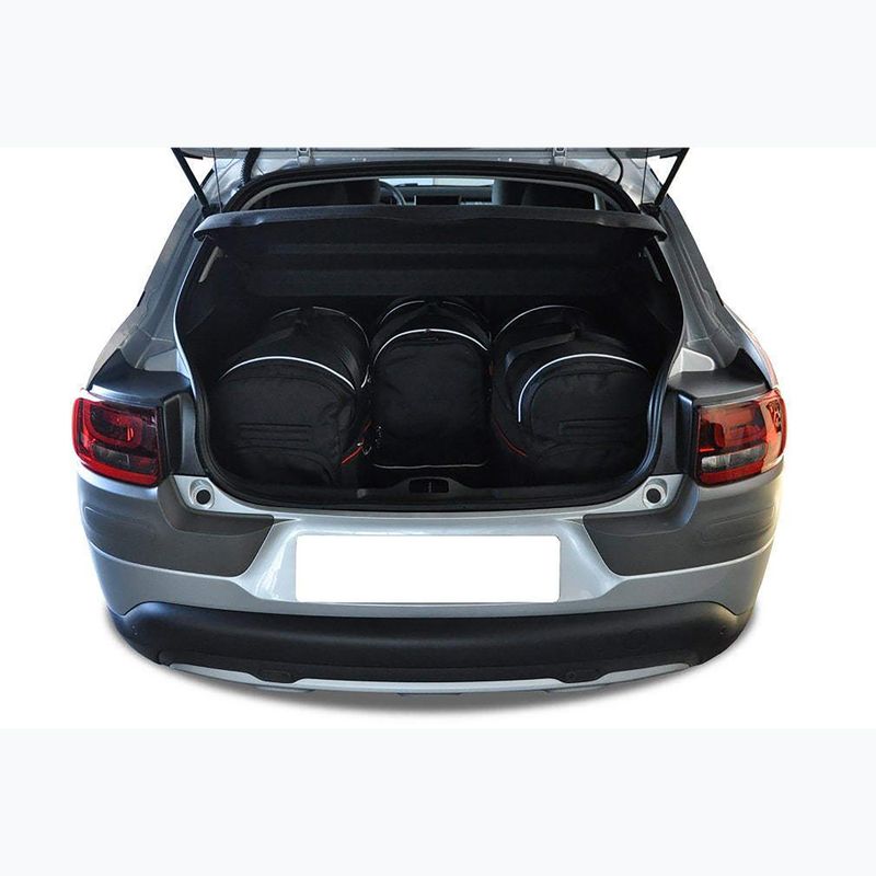 Gepäckträgertaschen-Set KJUST Citroen C4 Cactus 2014-2017 4 Stk black 14