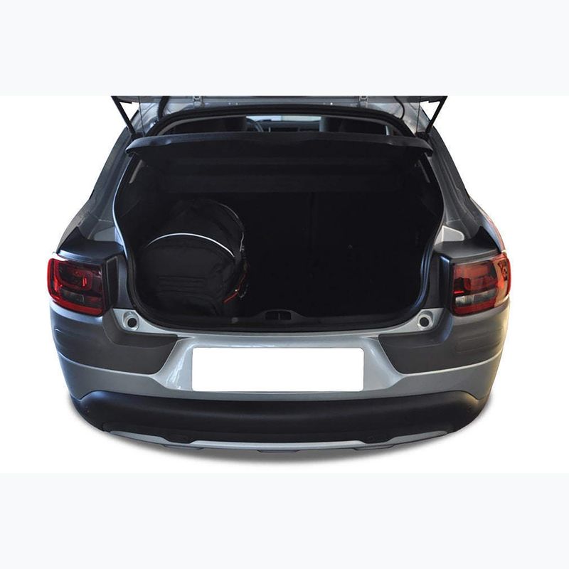 Gepäckträgertaschen-Set KJUST Citroen C4 Cactus 2014-2017 4 Stk black 16