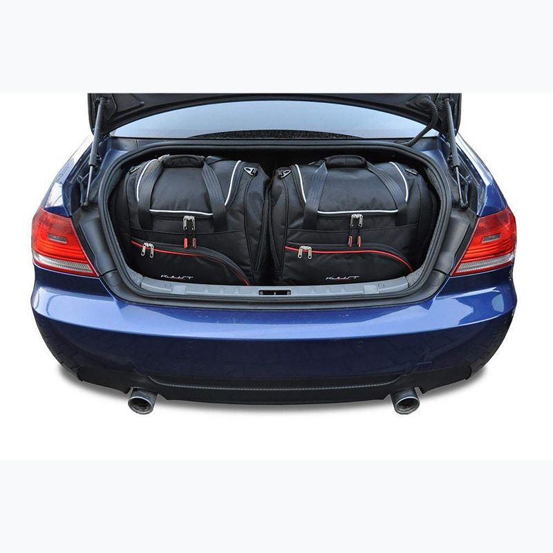 KJUST BMW 3 Coupe Kofferraumtaschen Set 2006-2013 4 Stück schwarz 13