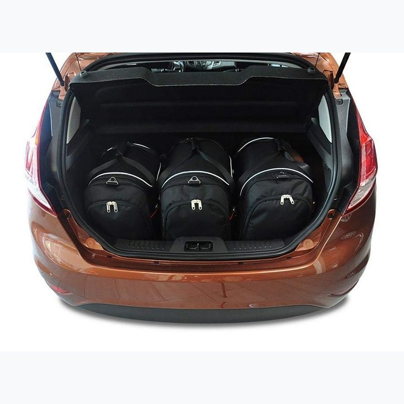 Gepäckträgertaschen-Set KJUST Ford Fiesta 2012-2017 3 Stk black 13