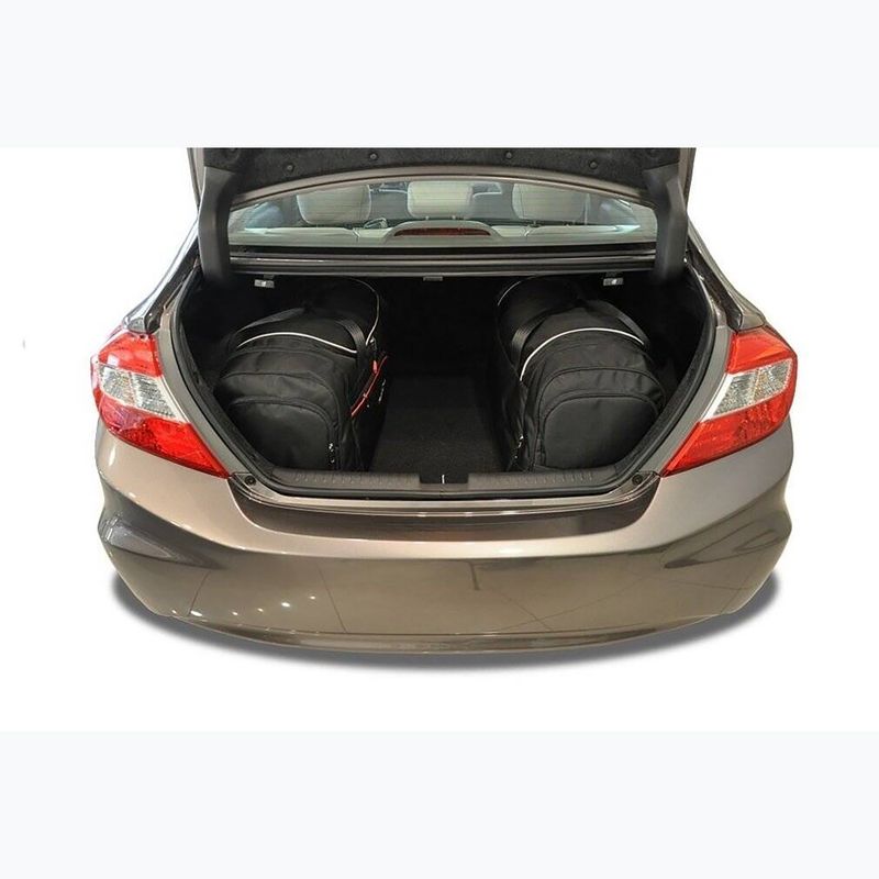 Gepäckträgertaschen-Set KJUST Honda Civic Limousine 2012-2017 4 Stk black 14