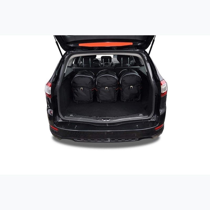 Gepäckträgertaschen-Set KJUST Ford Mondeo Kombi 2007-2014 5 Stk black 12