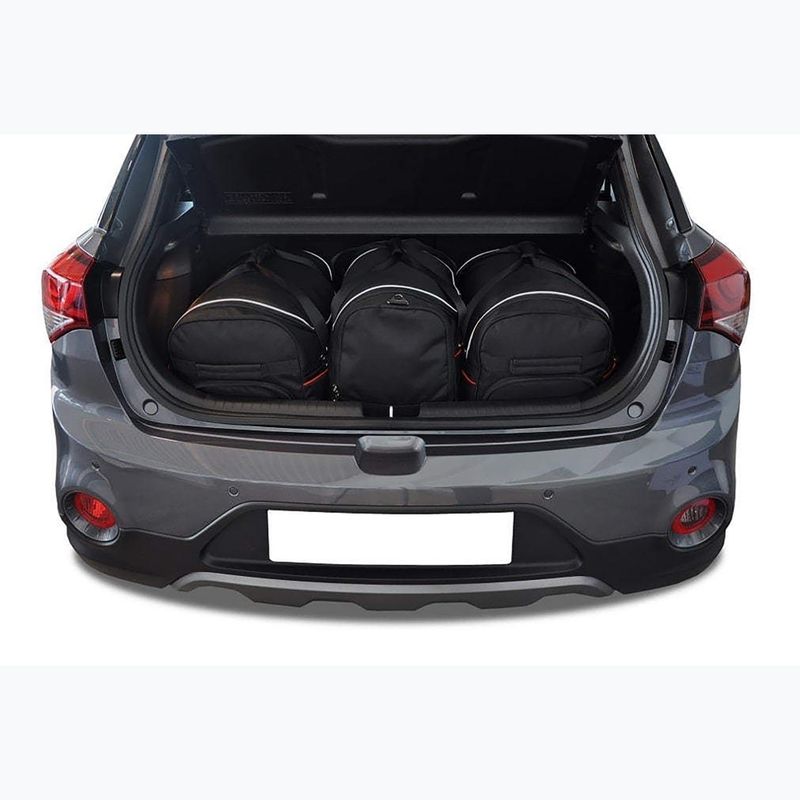 Gepäckträgertaschen-Set KJUST Hyundai I20 2014-2020 3 Stk black 10