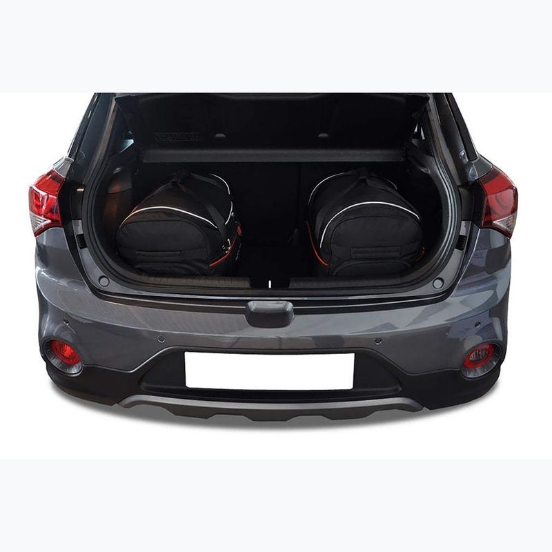 Gepäckträgertaschen-Set KJUST Hyundai I20 2014-2020 3 Stk black 11