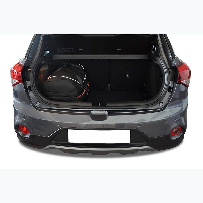 Gepäckträgertaschen-Set KJUST Hyundai I20 2014-2020 3 Stk black 12
