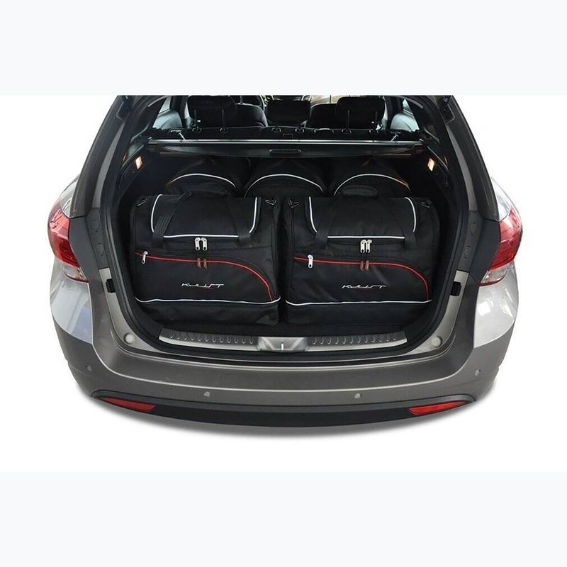 Gepäckträgertaschen-Set KJUST Hyundai I40 Kombi 2011-2019 5 Stk black 16