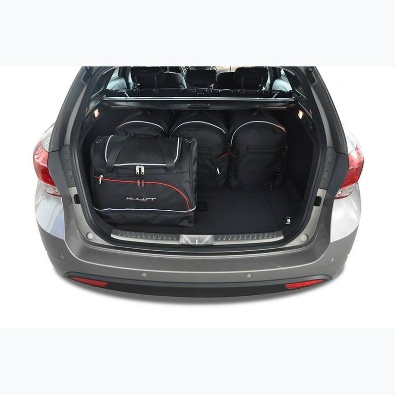 Gepäckträgertaschen-Set KJUST Hyundai I40 Kombi 2011-2019 5 Stk black 17