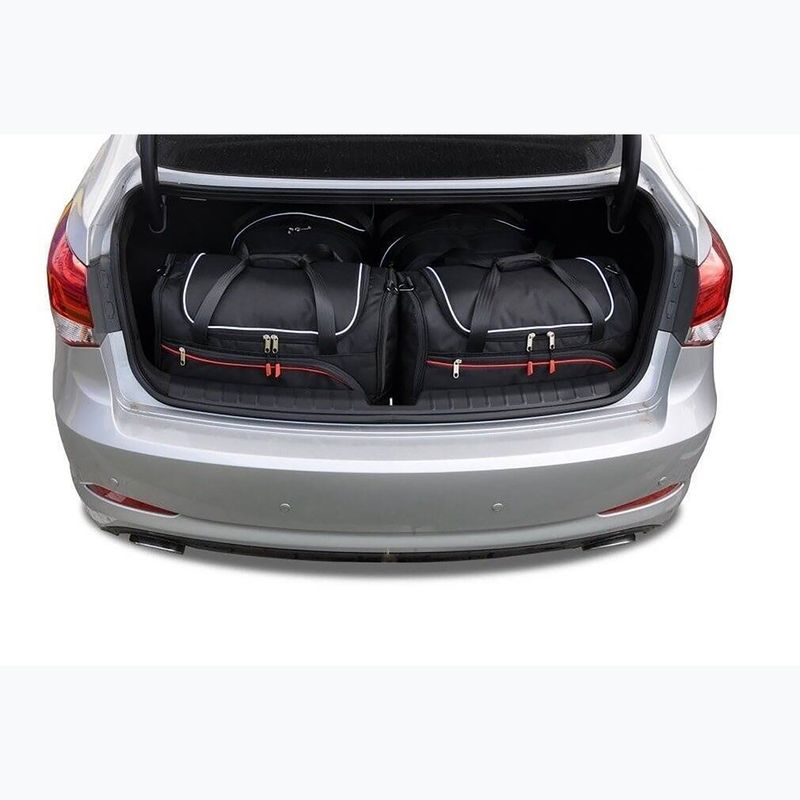 Gepäckträgertaschen-Set KJUST Hyundai I40 Limousine 2011-2018 4 Stk black 17
