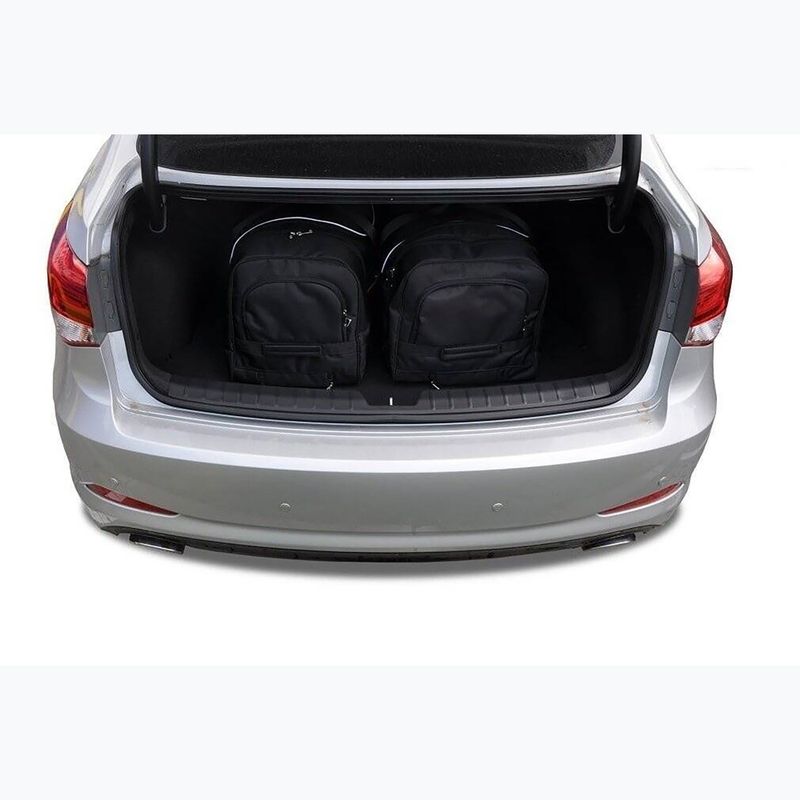 Gepäckträgertaschen-Set KJUST Hyundai I40 Limousine 2011-2018 4 Stk black 19