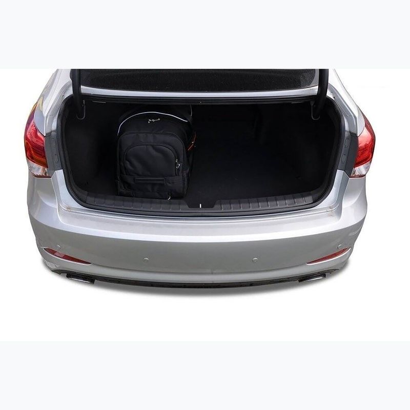 Gepäckträgertaschen-Set KJUST Hyundai I40 Limousine 2011-2018 4 Stk black 20