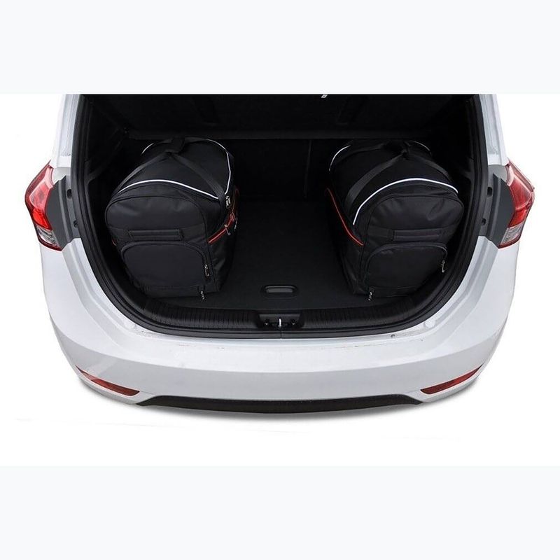 Gepäckträgertaschen-Set KJUST Hyundai IX20 2010-2020 3 Stk black 14