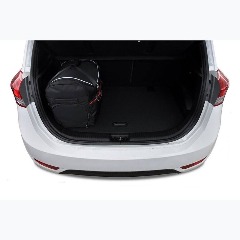 Gepäckträgertaschen-Set KJUST Hyundai IX20 2010-2020 3 Stk black 15