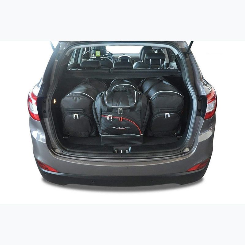 Gepäckträgertaschen-Set KJUST Hyundai IX35 2010-2013 4 Stk black 15