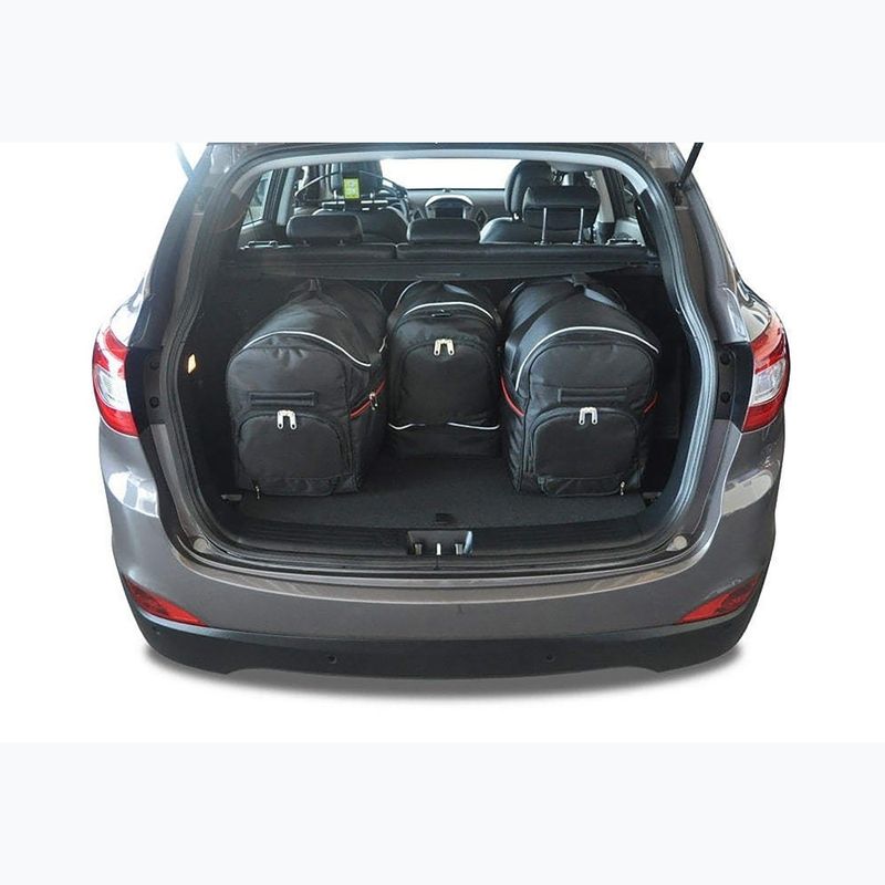 Gepäckträgertaschen-Set KJUST Hyundai IX35 2010-2013 4 Stk black 16