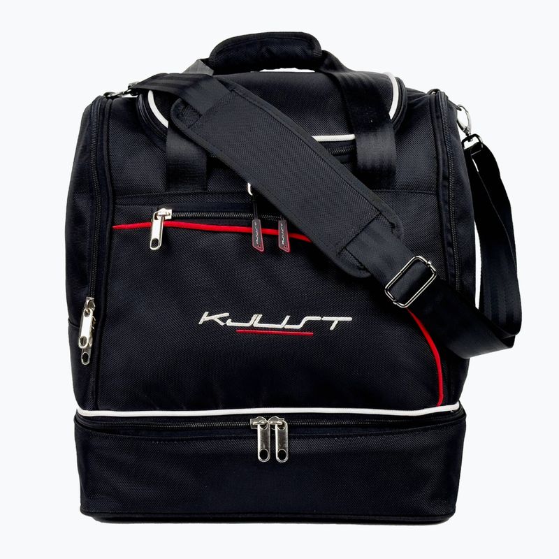 KJUST BMW X1 Kofferraumtaschen Set 2009-2015 4 Stück schwarz 3