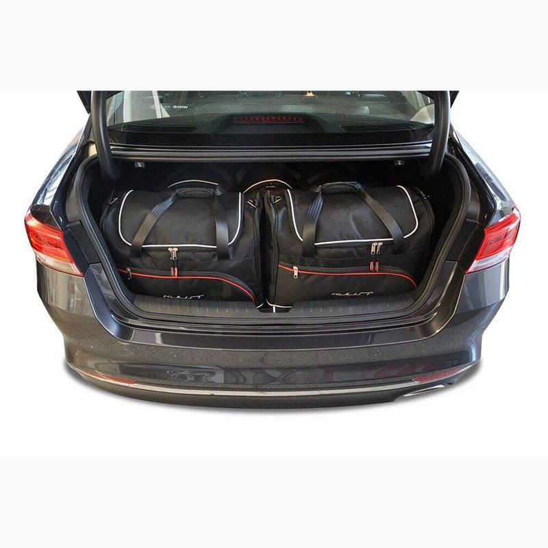 Gepäckträgertaschen-Set KJUST Kia Optima Limousine 2015-2019 5 Stk black 16