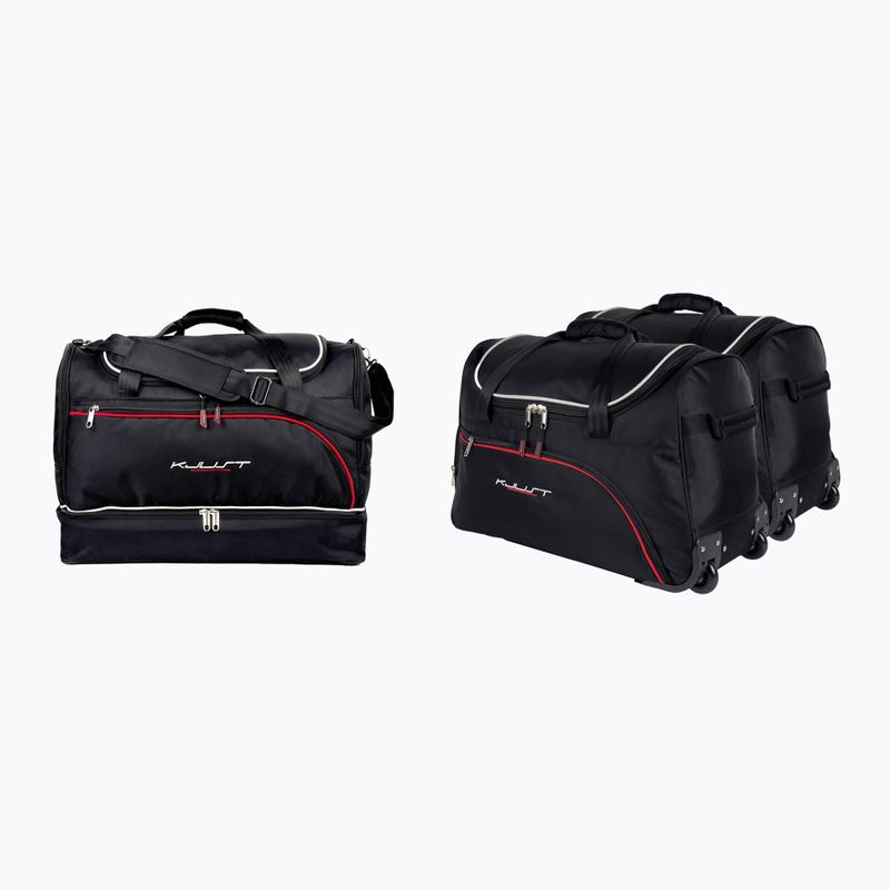 Gepäckträgertaschen-Set KJUST Kia Venga 2009-2019 3 Stk black