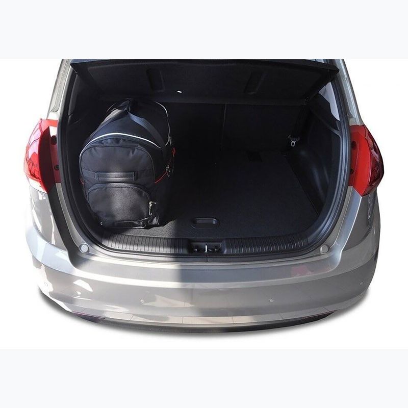 Gepäckträgertaschen-Set KJUST Kia Venga 2009-2019 3 Stk black 15