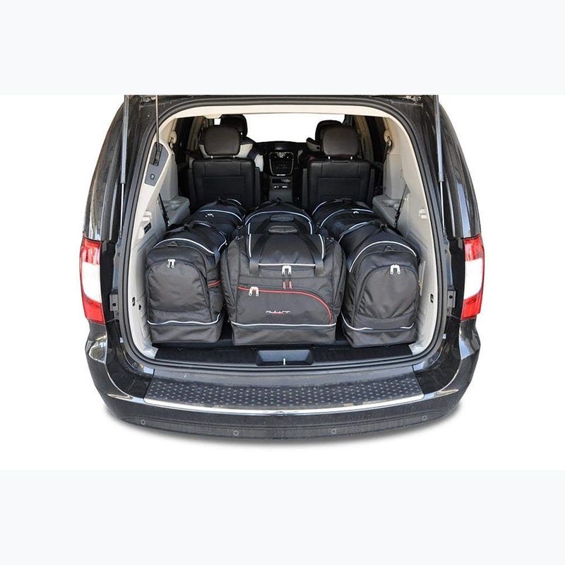 Gepäckträgertaschen-Set KJUST Lancia Voyager 2011+ 7 Stk black 10