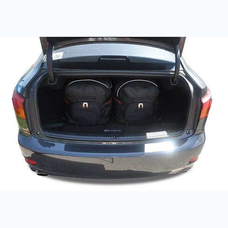 Gepäckträgertaschen-Set KJUST Lexus IS 2005-2012 4 Stk black 14