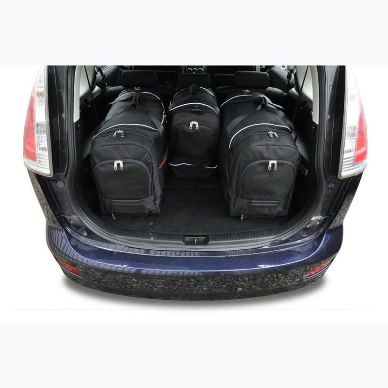 Gepäckträgertaschen-Set KJUST Mazda 5 Minivan 2005-2010 4 Stk. Schwarz 11