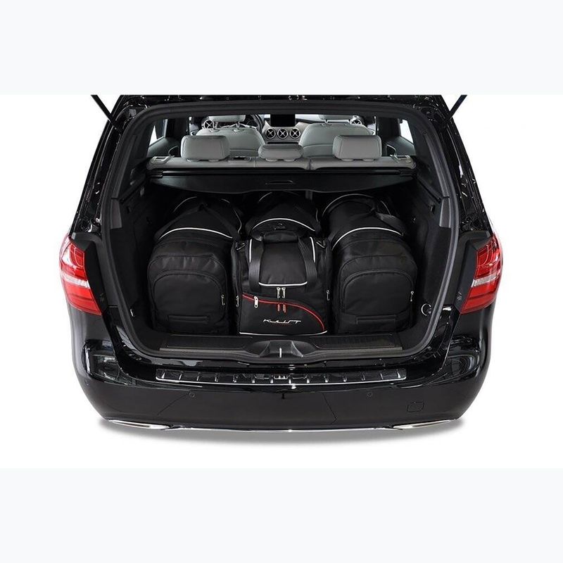 Gepäckträgertaschen-Set KJUST Mercedes-Benz B 2011-2018 4 Stk. Schwarz 13