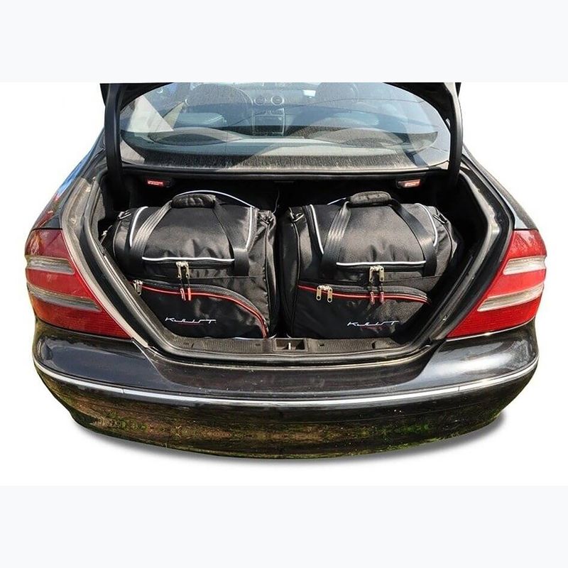 Gepäckträgertaschen-Set KJUST Mercedes-Benz CLK 2002-2010 4 Stk. Schwarz 14