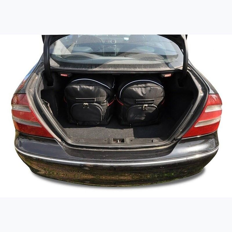 Gepäckträgertaschen-Set KJUST Mercedes-Benz CLK 2002-2010 4 Stk. Schwarz 15