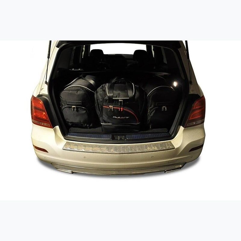 Gepäckträgertaschen-Set KJUST Mercedes-Benz GLK 2008-2015 4 Stk. Schwarz 11