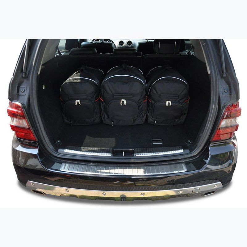 Gepäckträgertaschen-Set KJUST Mercedes-Benz M 2005-2011 5 Stk. Schwarz 12