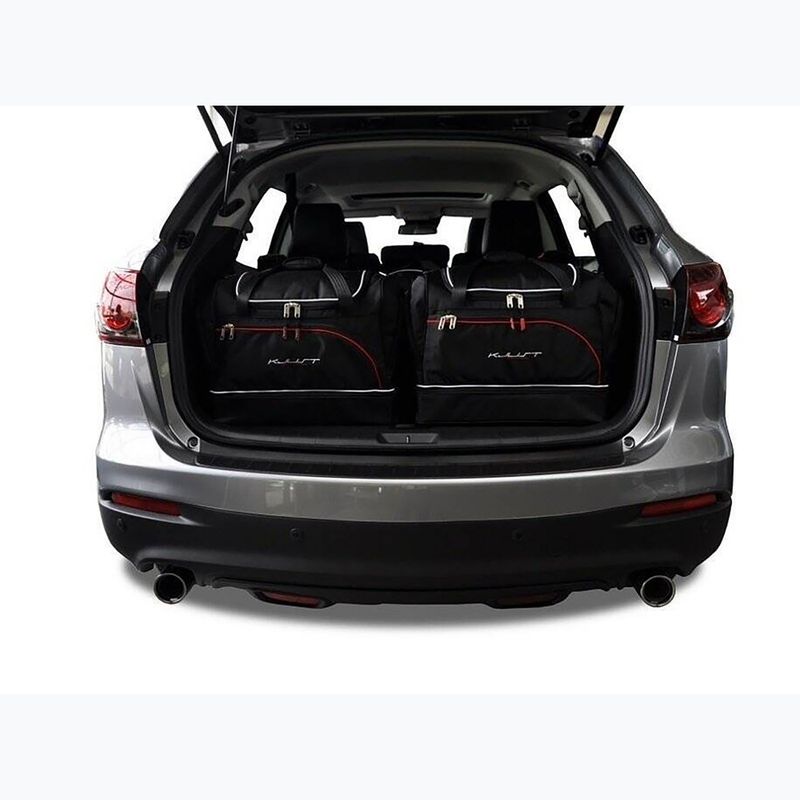 Gepäckträgertaschen-Set KJUST Mazda CX-9 2006-2012 5 Stk. Schwarz 12