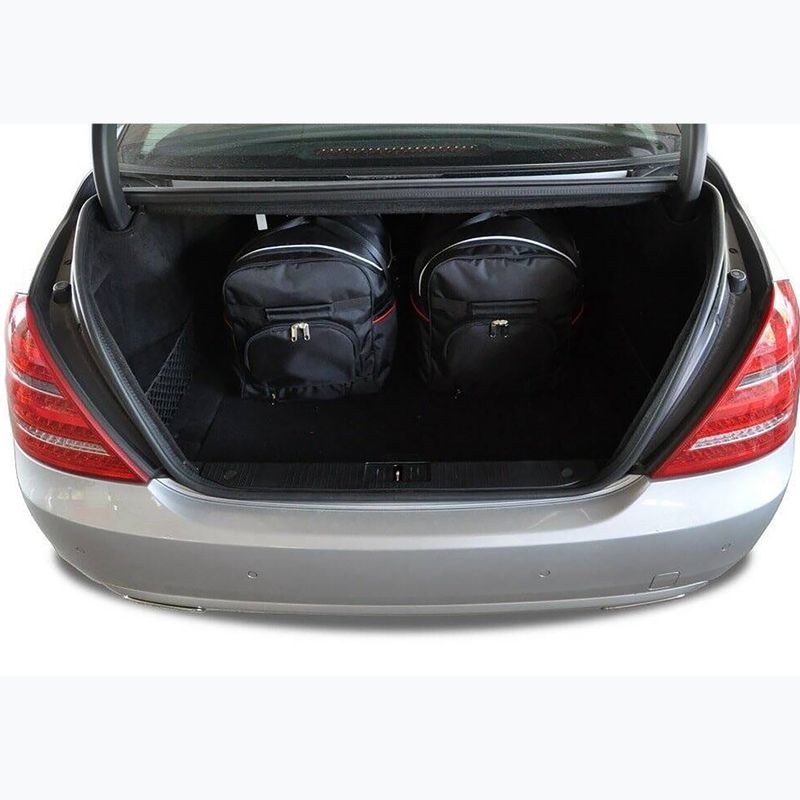 Gepäckträgertaschen-Set KJUST Mercedes-Benz S 2005-2013 4 Stk. Schwarz 12