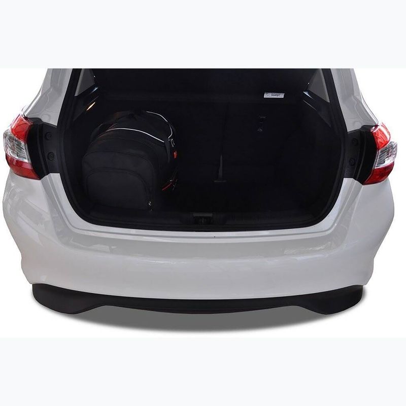 Gepäckträgertaschen-Set KJUST Nissan Pulsar 2014-2018 4 Stk. Schwarz 16
