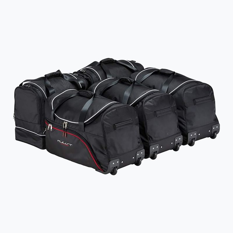 Gepäckträgertaschen-Set KJUST Opel Astra Limousine 2012-2015 5 Stk. Schwarz 2