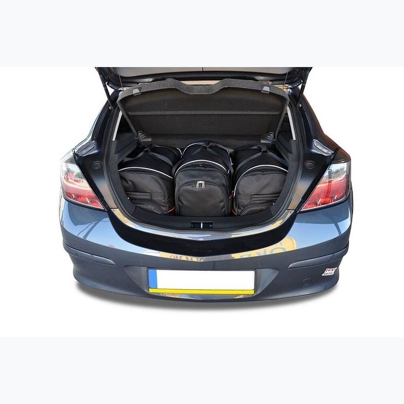 Gepäckträgertaschen-Set KJUST Opel Astra GTC 2005-2011 3 Stk. Schwarz 13