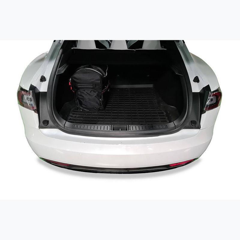 Gepäckträgertaschen-Set KJUST Tesla Model S 2016-2020 7 Stk. Schwarz 20