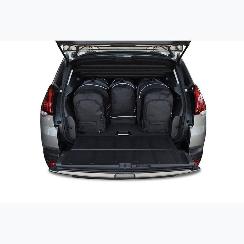 Gepäckträgertaschen-Set KJUST Peugeot 3008 2009-2016 4 Stk. Schwarz 13
