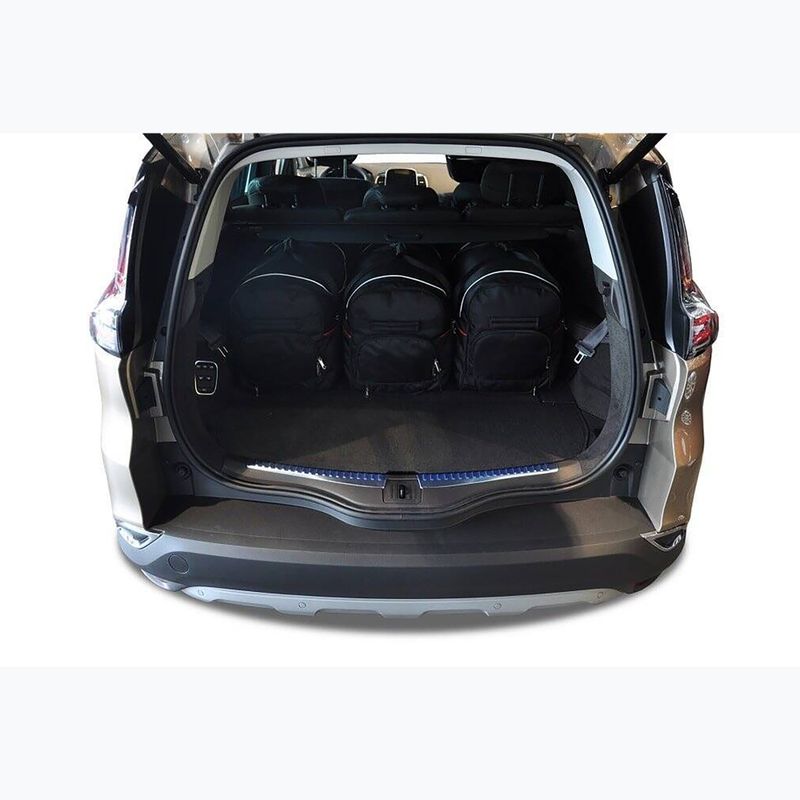 Gepäckträgertaschen-Set KJUST Renault Espace 2014-2021 5 Stk. Schwarz 15