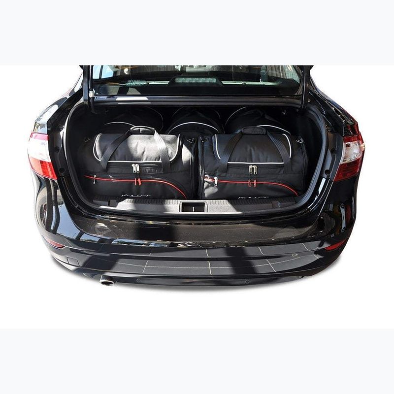 Gepäckträgertaschen-Set KJUST Renault Fluence Limousine 2009-2016 5 Stk. Schwarz 14